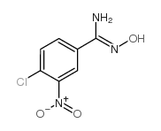 4-CHLORO-3-NITROBENZAMIDEOXIME structure