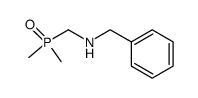 N-benzylaminomethyl-dimethylphosphine oxide Structure