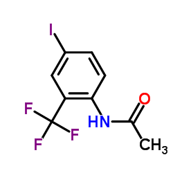 N-[4-Iodo-2-(trifluoromethyl)phenyl]acetamide Structure