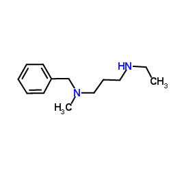 N-Benzyl-N'-ethyl-N-methyl-1,3-propanediamine Structure