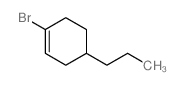 1-Bromo-4-propylcyclohex-1-ene Structure