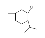 (1R,2S,4S)-2-chloro-4-methyl-1-propan-2-ylcyclohexane Structure
