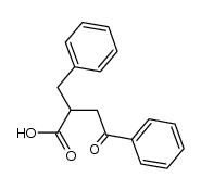 gamma-oxo-α-(phenylmethyl)benzenebutanoic acid Structure
