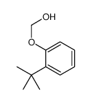 (2-tert-butylphenoxy)methanol Structure