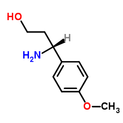 (R)-gamma-氨基-4-甲氧基-苯丙醇结构式