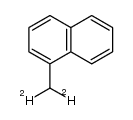1-[2H2]-Methylnaphthalene Structure