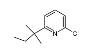 2-chloro-6-tert-amylpyridine Structure