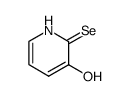 3-hydroxypyridine-2(1H)-selone结构式