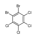 1,2-dibromo-3,4,5,6-tetrachlorobenzene结构式