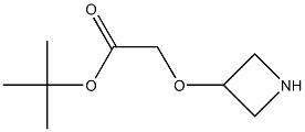 2-(3-氮杂环丁基氧基)乙酸叔丁酯结构式