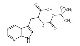 Boc-DL-7-氮杂色氨酸结构式