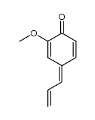 2-methoxy-4-(2-propenylidene)-2,5-cyclohexadien-1-one, Z-isomer结构式