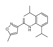 N-[2,6-di(propan-2-yl)phenyl]-5-methyl-1,2-oxazole-3-carboxamide Structure