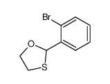 2-(2-bromophenyl)-1,3-oxathiolane结构式