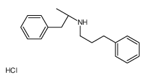 N-(3-phenyl-n-propyl)-1-phenyl-2-aminopropane结构式