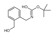2-(Boc-氨甲基)苯甲醇结构式