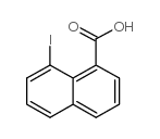 8-碘-1-萘甲酸结构式