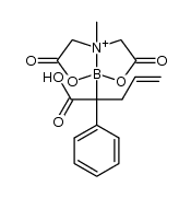 α-allyl-α-MIDA boryl phenyl acetic acid Structure