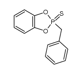 2-benzyl-2-thioxo-4,5-benzo-1,3,2-dioxaphospholane结构式