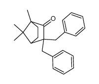 3,3-dibenzyl-1,7,7-trimethyl-norbornan-2-one结构式