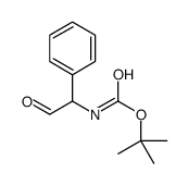 tert-butyl N-(2-oxo-1-phenylethyl)carbamate结构式