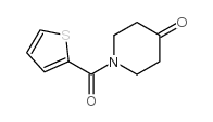 1-(噻吩-2-基羰基)哌啶-4-酮结构式