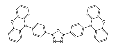 2,5-双(4-(10H-苯恶嗪-10-基)苯基)-1,3,4-恶二唑图片