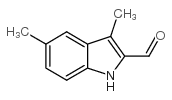 3,5-dimethyl-1H-indole-2-carbaldehyde Structure
