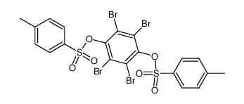 tetrabromo-p-phenylene bis(toluene-p-sulphonate) Structure