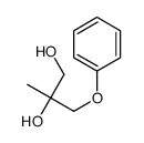 2-Methyl-3-phenoxy-1,2-propanediol Structure