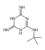 2-N-tert-butyl-1,3,5-triazine-2,4,6-triamine结构式