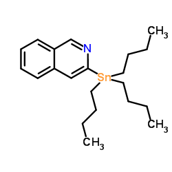 3-(Tributylstannyl)isoquinoline结构式