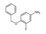 4-(苄氧基)-3-氟苯胺结构式