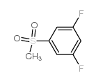 1,3-二氟-5-甲基磺酰基苯结构式