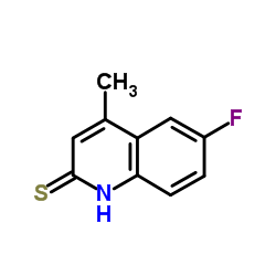 6-fluoro-4-methylquinoline-2-thiol Structure