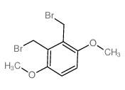 2,3-双-溴甲基-1,4-二甲氧基苯结构式