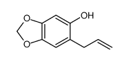 6-prop-2-enyl-1,3-benzodioxol-5-ol结构式