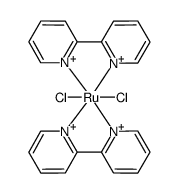 [ruthenium(2,2′-bipyridine)2Cl2] Structure