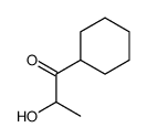 1-cyclohexyl-2-hydroxypropan-1-one结构式