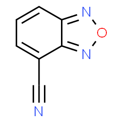 苯并[c][1,2,5]恶二唑-4-甲腈结构式