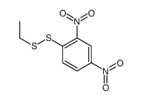 1-(ethyldisulfanyl)-2,4-dinitrobenzene结构式