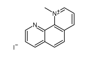 1-methyl-1,10-phenanthrolinium iodide Structure