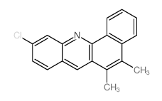 10-chloro-5,6-dimethylbenzo[c]acridine Structure