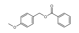 4-methoxybenzyl benzoate Structure