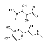 酒石酸肾上腺素素结构式