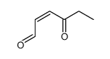 4-oxohex-2-enal结构式