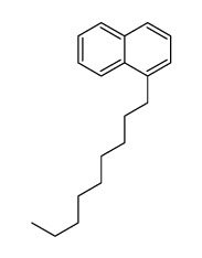 1-nonylnaphthalene Structure