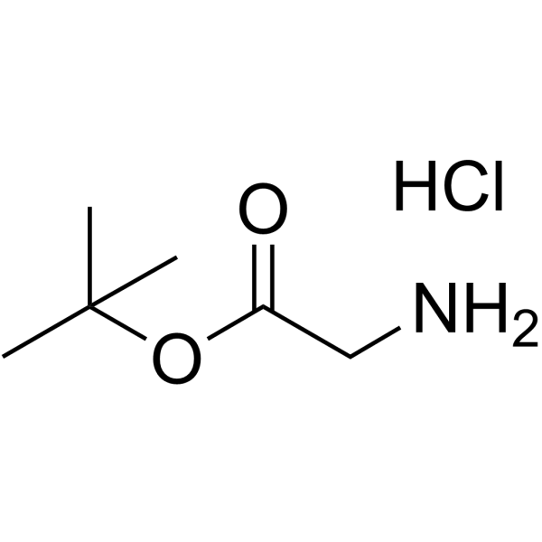 甘氨酸叔丁酯盐酸盐结构式