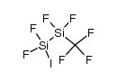 (trifluoro methyl) 1,1,2,2-tetrafluoro 1-iodo disilane Structure