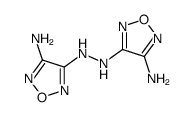 1,2-bis(3-aminofurazan-4-yl)hydrazine结构式